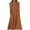 *Orange, variant on VBVC Women's V-Neck Sleeveless Maxi Dress,Button Detail Loose A-Line Dress For Women,Ladies Casual Summer Tunic Dress with Pockets,Army Green,S-5XL
