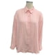 thumbnail image 2 of Camisa de algodón con botones, color liso, cuello vuelto, blusa informal con botones, rendimiento potente, 2 of 2