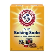 ARM & HAMMER Pure Baking Soda, For Baking, Cleaning & Deodorizing, 8 oz Box