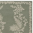 thumbnail image 3 of Martha Stewart  by  Fern Row Tarragon/ Green Wool Rug (5'6 x 8'6), 3 of 4