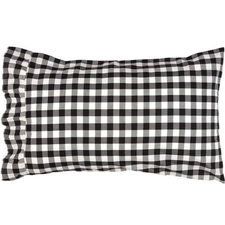 Annie Buffalo Black Check Standard Pillow Case Set Of 2 Walmart Com