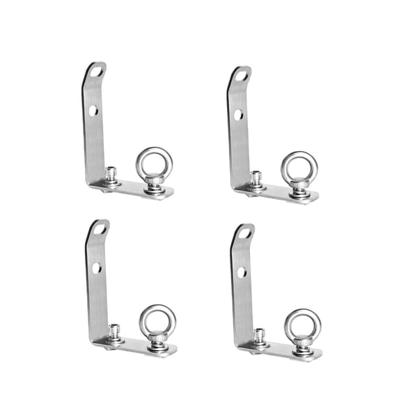 BAOSITY 4 Pieces Generic Load T Slot Truck Cross Bar Replacement Snowboard Roof Rack Accessories Kayak Rooftop Racks Heavy Duty
