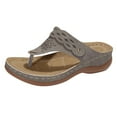 thumbnail image 1 of DAFEI Sandales pour Femmes Sandales de Plage Sandales de Plage pour Dames Chaussures Compensées d'Été Pantoufles pour Femmes Sandales Bohèmes Chaussures Mode, 1 of 5