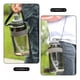 thumbnail image 4 of Bote de agua 1.5 litros botella para agua deportiva portatil color gris, 4 of 5