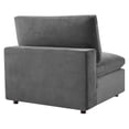 thumbnail image 2 of Modway Commix 5-Piece Down Filled Overstuffed Performance Velvet Sectional Sofa in Gray, 2 of 10