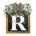 thumbnail image 1 of RXIRUCGD Last Name Year Round Front Door Wreath Decorative Hanging Plaques In Front Of The Door, 1 of 1