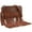 Brown, variant on Wrangler Crossbody Small Purse for Women Wristlet Fringe Bag Western Purse, Black