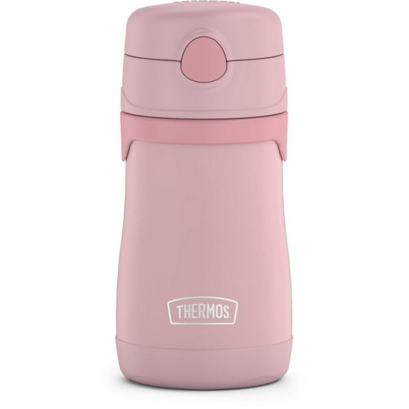 Thermos Baby Vacuum Insulated Stainless Steel 10 oz Straw Bottle