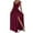 Wine, variant on Aoochasliy Formal Dresses for Women Solid Sleeveless V-Nevk Split Casual Pachwork Dress Summer!