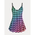 thumbnail image 1 of Tank Top Degradado de Manga Larga Rosegal  Camisetas sin mangas de talla grande, 1 of 5