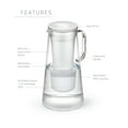 thumbnail image 6 of LifeStraw Home 10-Cup BPA-Free Plastic Filter Pitcher; White, 6 of 8