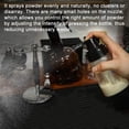 thumbnail image 4 of Botella Pulverizadora de Peluquería Negra de 180 Ml, Botella de Polvo Portátil, Dispensador de Polvo, Botella Pulverizadora de Plástico, 4 of 5