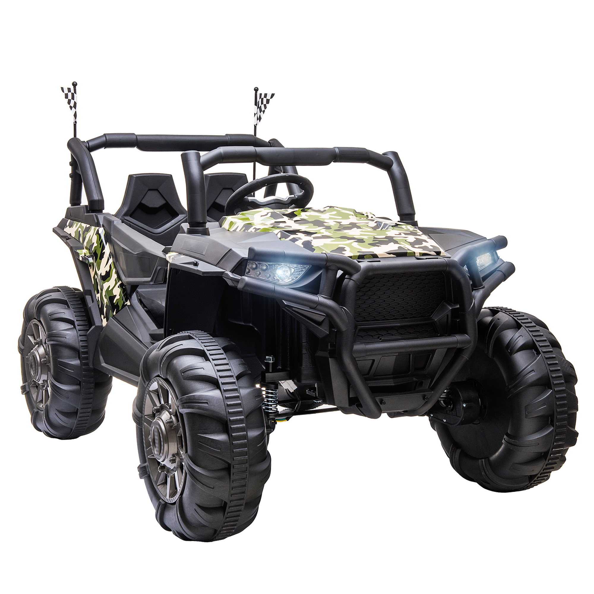 12 volt camo 4x4 ride on toy