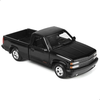 Jada Toys 1955 Chevy Stepside Pickup Truck Silver with Extra