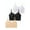 Black/Nude/White, variant on 3 Pack Training Bras for Girls - Sports, Fitness, Padded Everyday Bralette, Crop Cami Tank Top (6-14)