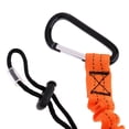 thumbnail image 3 of Durable Nylon Kayak Leash Fishing Rod Holder Accessory Leash 43'' Orange, 3 of 8