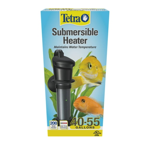 Tetra HT Submersible Heater 200 Watts, For Aquariums 40 To 55 Gallons, UL Listed