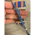 thumbnail image 2 of Cheer Bracelet - Cheerleading Charm Infinity Bracelet - Cheer Jewelry for Cheerleader, Cheer Team, or Team (Blue, Orange), 2 of 8