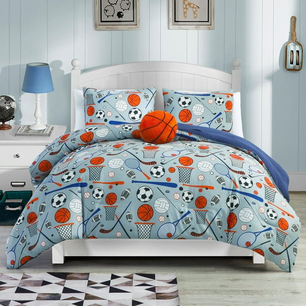 Unique Home Children Comforter 3 Piece Collection Set Sports and Boys