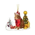 thumbnail image 4 of Acrylic Cat Christmas Tree Hanging Ornament - Cute Decor for Christmas Tree, Home Shelf, Lightweight Acrylic Material, Realistic Cat Design, Adds Playful Ambiance to Holiday Setup, 3.14*2.75in, D, 4 of 4