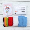 thumbnail image 4 of MesaSe Stuffed Toy Cute Penguin Pattern Handmade Diy Poke Wool Felts Material Production Package, 4 of 9