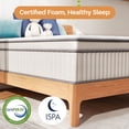 thumbnail image 4 of King Size Mattress, 10 Inch Green Tea Memory Foam Mattress in a Box, Medium Firmness, 4 of 8