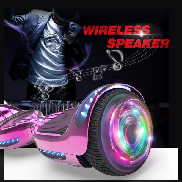 Bluetooth 6.5" Self Balancing de ruedas de Flash Hover Board Scooters Led Enchufe de Reino Unido 