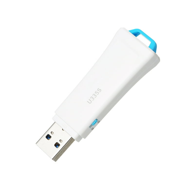 Netac Write USB3.0 Flash Drive U335s 64G Memory Stick, Size: 64gb, White