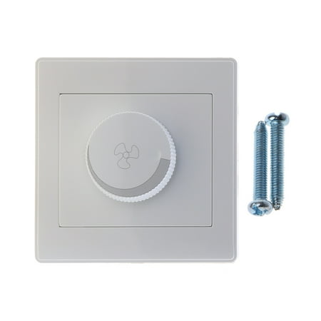 

Quiet Fan Speed Control Switch Dial Control Knob Variable Rotary Wall Switch Universal Rotary Replacement Dimmer Knob