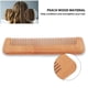 thumbnail image 3 of Peine de Cabello de Madera, Peine de Barba Reduce El Frizz Frizz De Durazno Madera Dientes Dientes Resistentes y Resistentes Portátiles para Viajar para Hombres, 3 of 7