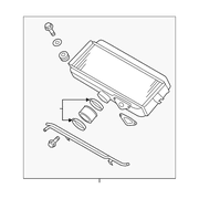 Genuine OE Subaru Inter-Cooler - 21820AA470 Fits select: 2015-2016 SUBARU WRX STI