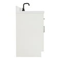 thumbnail image 4 of Ariel Hepburn 31 In. Oval Sink Vanity With White Quartz Countertop 1.5" Edge In White, 4 of 10
