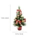 thumbnail image 5 of 4 piezas de árbol de Navidad decorativo adorable adorno de mesa para vitrina, 5 of 7
