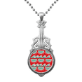 thumbnail image 1 of Pendentif Musique Guitare Wave Mexico Totems Civilisation Ancienne, 1 of 3