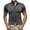 Black, variant on ZVNAΖH Men's Quarter Zip Stand Up Collar Pullover Summer Casual Short Sleeve T-shirts Comfy Solid Daily Tops Active Tee