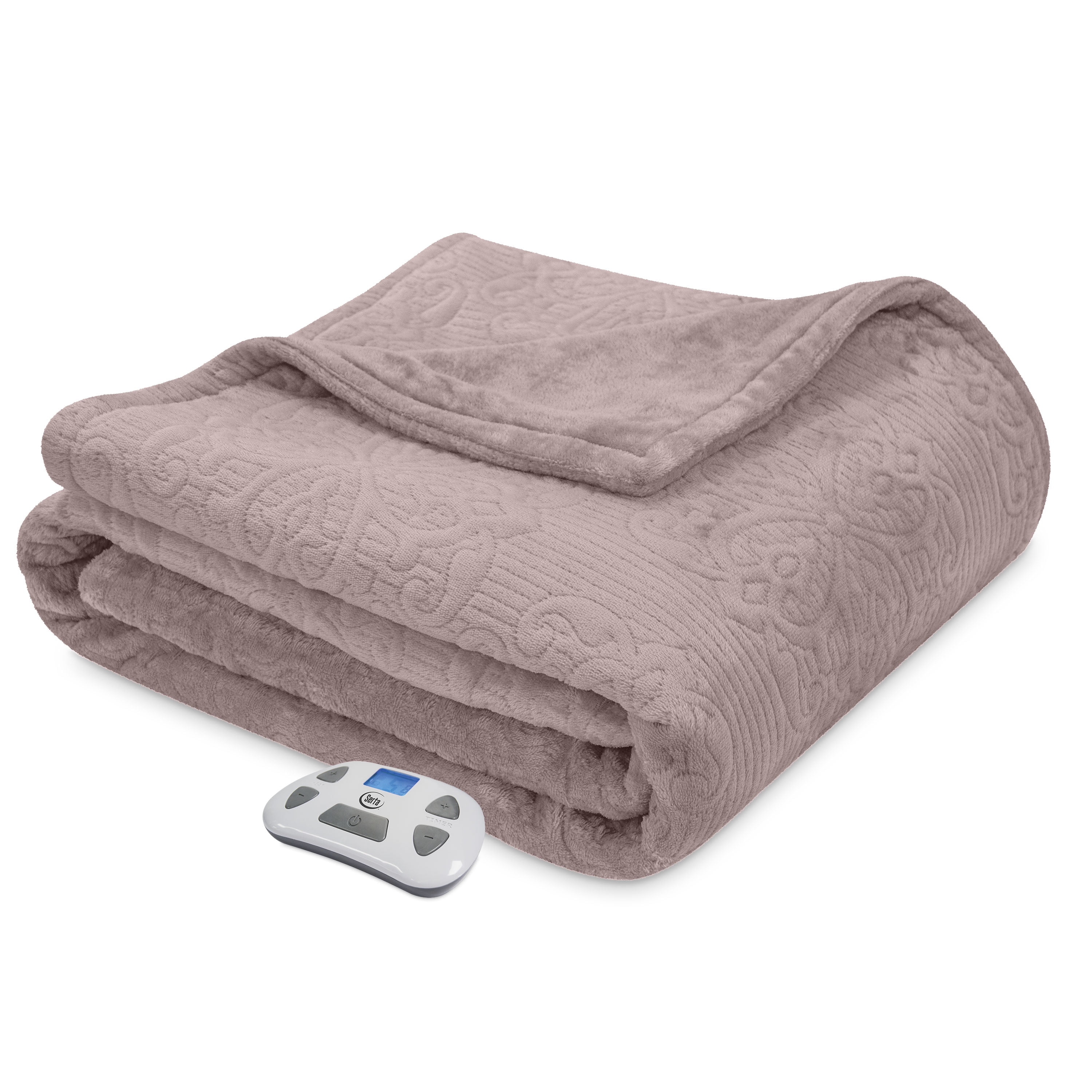 Serta Pinsonic Designer Warming Electric Blanket New