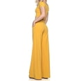 thumbnail image 4 of REALiKUN Womens Wide Leg Pants Lounge High Waisted Yoga Pants Comfy Pajamas Dance Sweatpants with Pockets Yellow L, 4 of 5