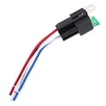 thumbnail image 2 of KAKOWELY motor Fused Automotive Relay With Socket For Blower Motor And Air Conditioning Systems Universal Ignition Switch Compatible Waterproof Relay Harness Included, 2 of 5