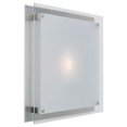 thumbnail image 1 of Access Lighting 50031-BS-FST Vision 1 Light Wall Fixture or Flush-Mount - Brushed Steel, 1 of 3