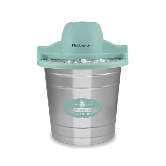 Maquina Para Hacer Helado Elite Gourmet Casero 4qt EIM-308L
