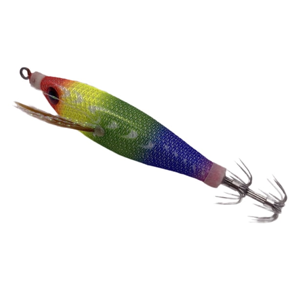 Cebos Biónicos para Camarones Señuelos Pulpo Señuelo Pesca Luminoso Horizontal Salada