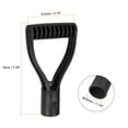 thumbnail image 2 of Uxcell Shovel D Grip Handle 1-1/4""(32mm) Inner ABS Spade Snow Shovel, Black, 2 of 6