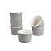 thumbnail image 3 of 10 Strawberry Street Roma 10oz Ramekin Set of 6, Gray, 3 of 4