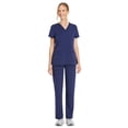 thumbnail image 5 of Scrubstar Women's Premium Ultimate Stretch V-Neck Scrub Top, Sizes XS-3XL, 5 of 8