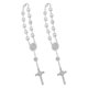 thumbnail image 5 of unbranded 2Ud Adorno Religioso Para Auto Cruz Colgante Plateada Con Y Protección, 5 of 8