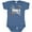 Indigo, variant on Inktastic Papa Little Helper Boys Baby Bodysuit