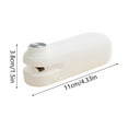 thumbnail image 3 of 2 In 1 Mini Bag Sealer Bag Sealer Heat Seal With Cutter USB C Rechargeable Chip Bag Sealer Heat Seal Portable Bag Resealer For Bags Snacks & Food Storage Handheld Vacuum Sealer for Clothes Vacuum, 3 of 9