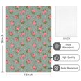 thumbnail image 2 of 6 Pcs Pioneer Flower Floral Print Pattern Kitchen Towels, Funny Microfiber Dish Towel Set, 18" X 26" Tea Towels, 2 of 6