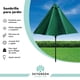 thumbnail image 2 of Sombrilla Para Exterior Jardin Playa 2.7mts Acero Reforzada verde Sky Green HJSB25140001, 2 of 8