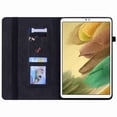 thumbnail image 2 of ELEHOLD for Samsung Galaxy Tab A7 Lite 8.7 inch 2021 Flip Leather Case PU Leather Wallet Proective Case with Card Slots Kickstand Zipper Pocket for Galaxy Tab A7 Lite SM-T220/T225, Black, 2 of 5